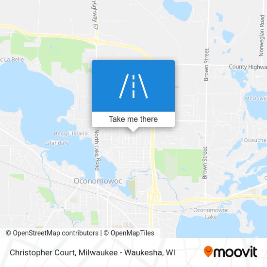 Christopher Court map