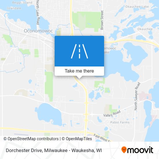 Mapa de Dorchester Drive