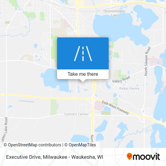 Mapa de Executive Drive