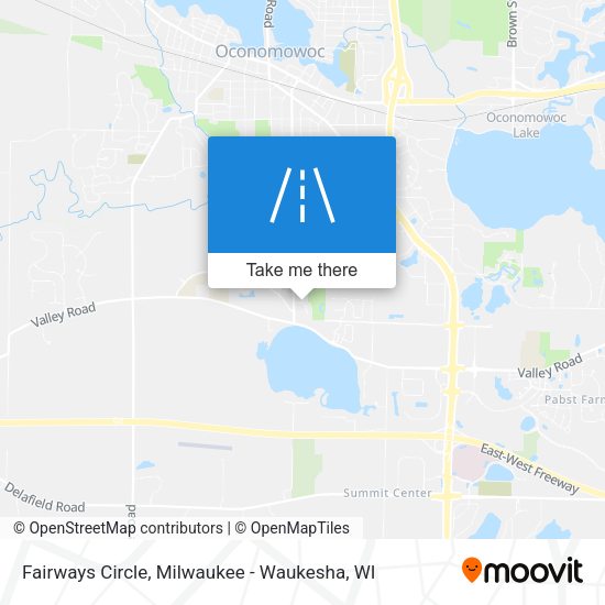 Mapa de Fairways Circle