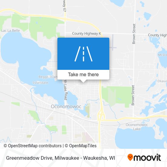 Greenmeadow Drive map