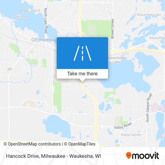 Hancock Drive map