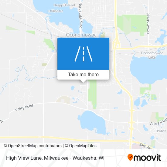 Mapa de High View Lane