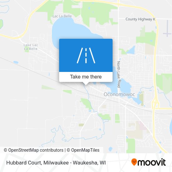 Hubbard Court map
