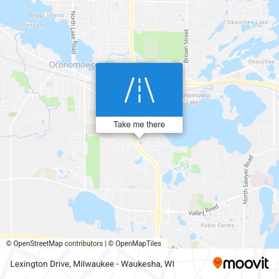 Mapa de Lexington Drive