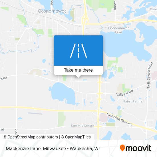 Mackenzie Lane map