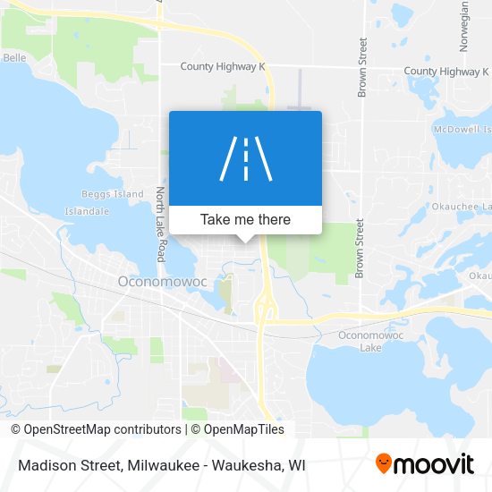 Madison Street map