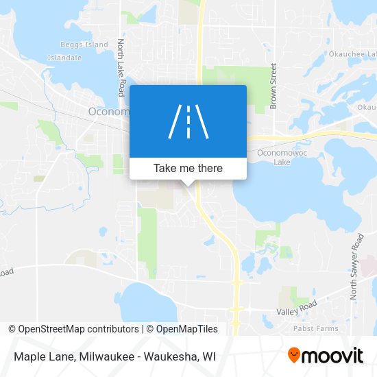 Mapa de Maple Lane