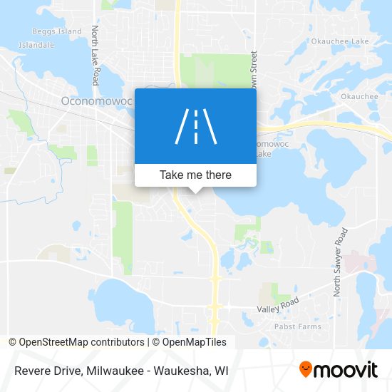 Mapa de Revere Drive