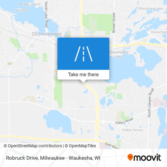 Robruck Drive map