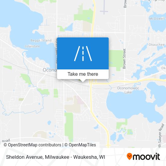 Mapa de Sheldon Avenue