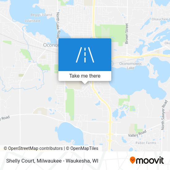 Shelly Court map