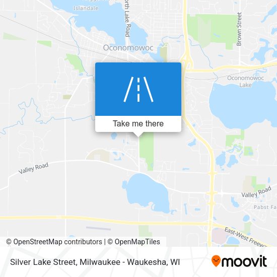 Silver Lake Street map