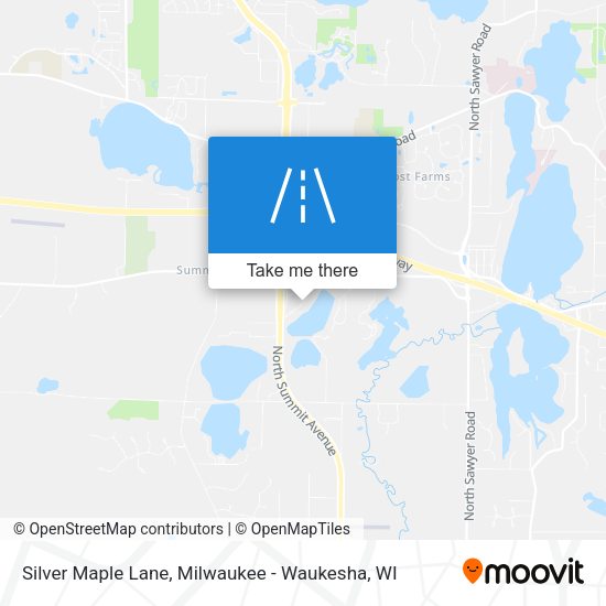 Silver Maple Lane map