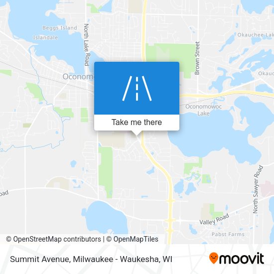 Summit Avenue map