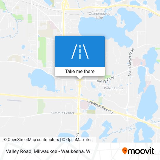 Valley Road map