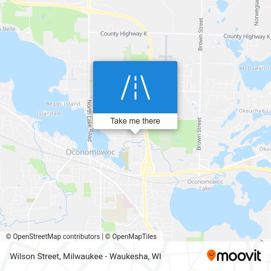 Wilson Street map