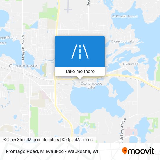 Frontage Road map