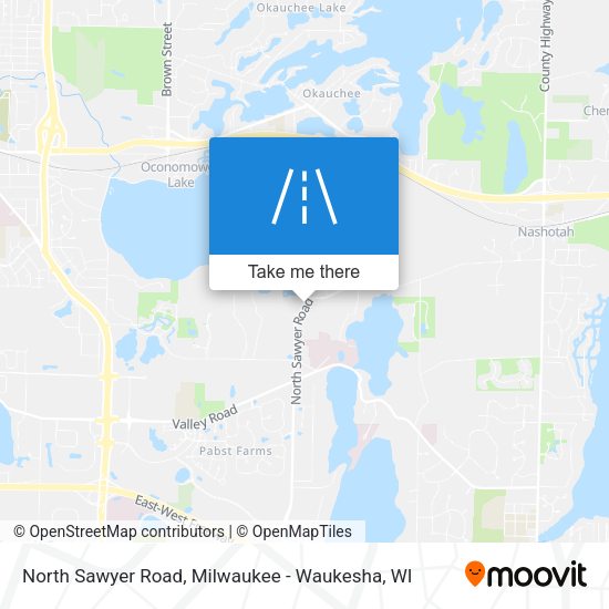 Mapa de North Sawyer Road