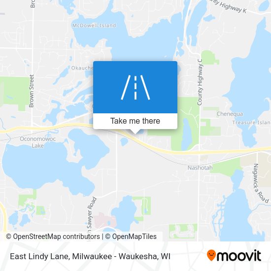 East Lindy Lane map