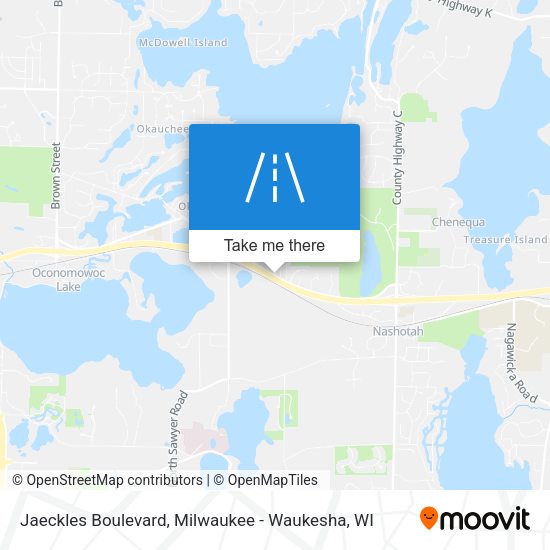 Jaeckles Boulevard map