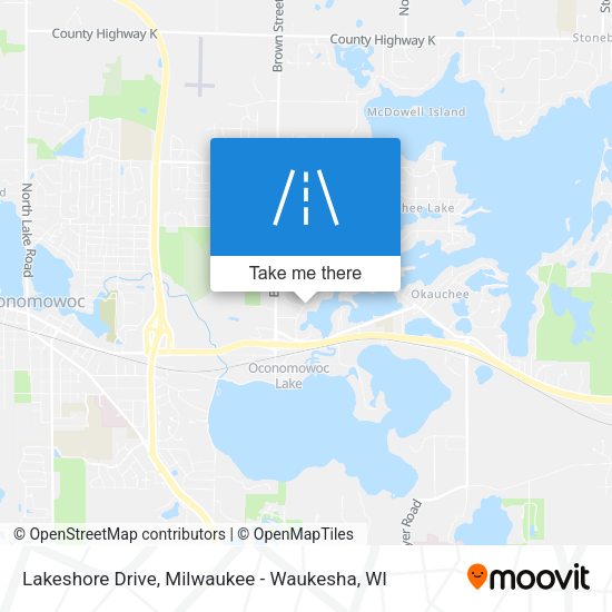 Lakeshore Drive map