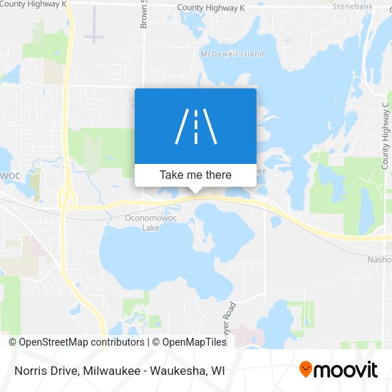 Norris Drive map