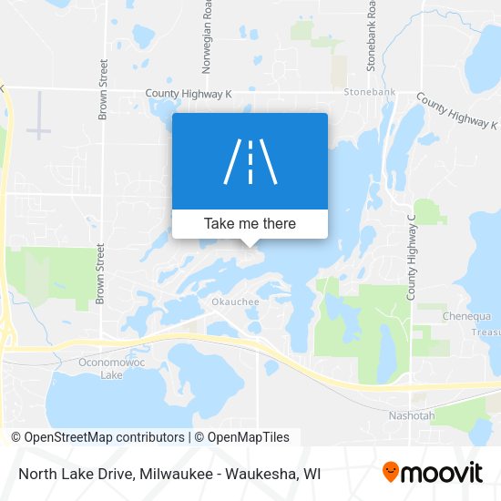 Mapa de North Lake Drive