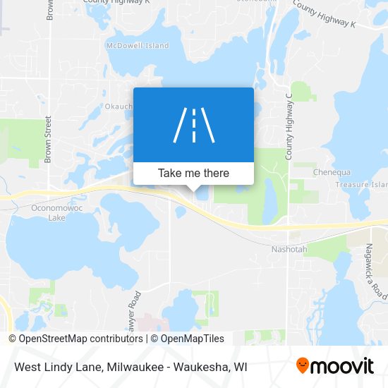 Mapa de West Lindy Lane