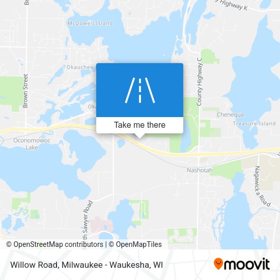 Mapa de Willow Road