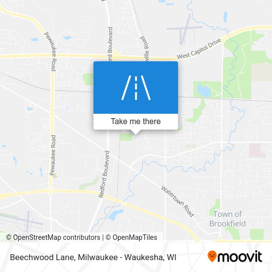 Beechwood Lane map