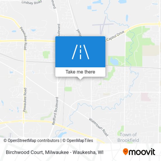Birchwood Court map