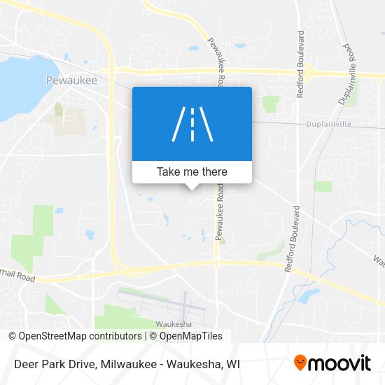 Deer Park Drive map