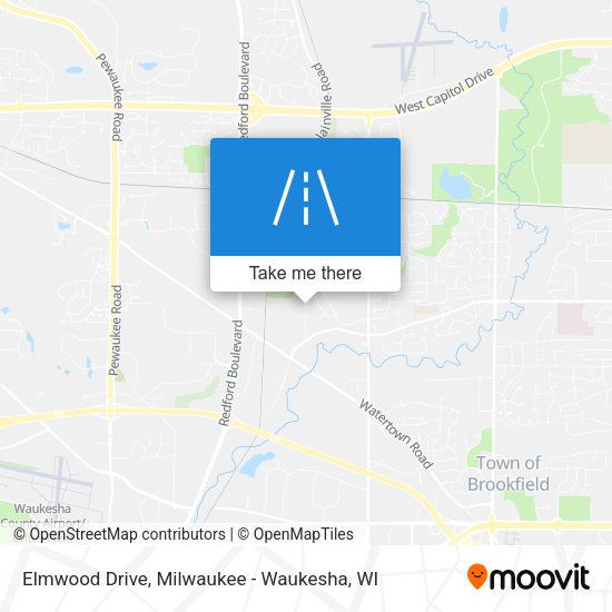 Elmwood Drive map