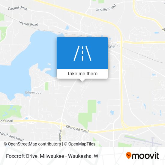 Foxcroft Drive map
