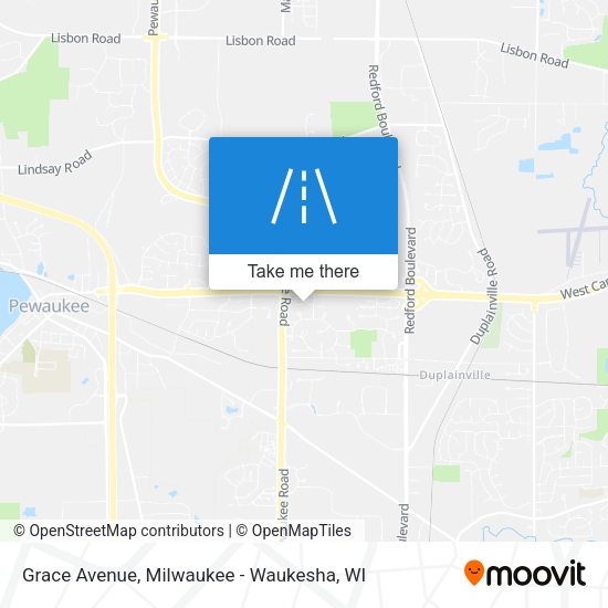 Mapa de Grace Avenue