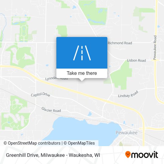 Greenhill Drive map