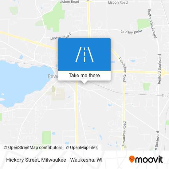 Hickory Street map