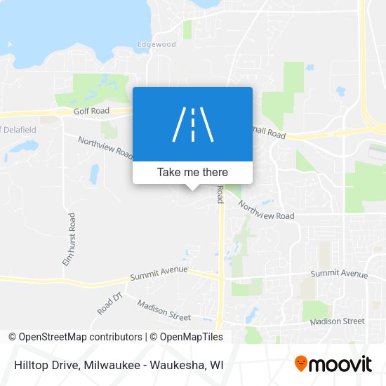 Mapa de Hilltop Drive
