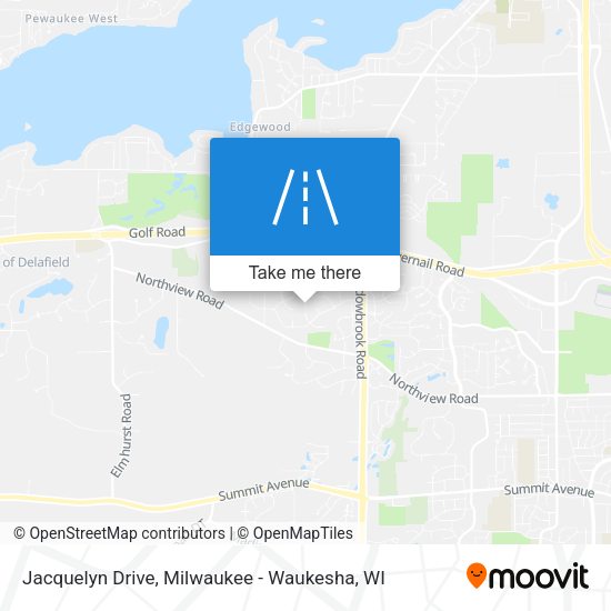 Mapa de Jacquelyn Drive