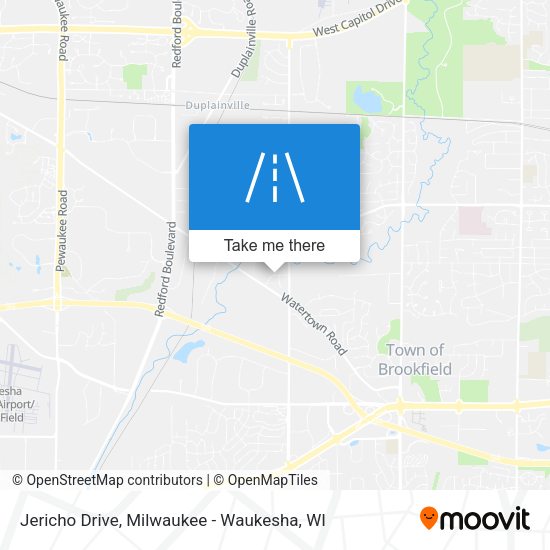 Jericho Drive map