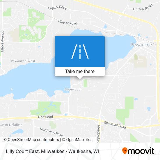 Lilly Court East map