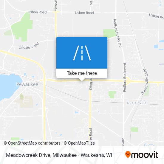 Mapa de Meadowcreek Drive