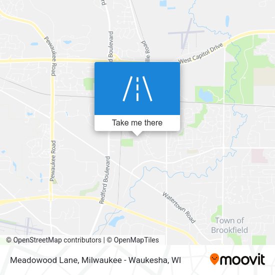 Meadowood Lane map