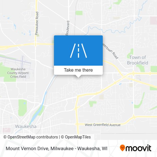 Mapa de Mount Vernon Drive