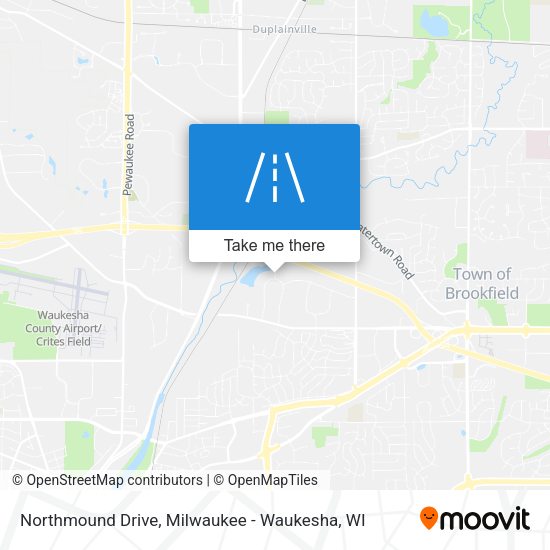 Mapa de Northmound Drive
