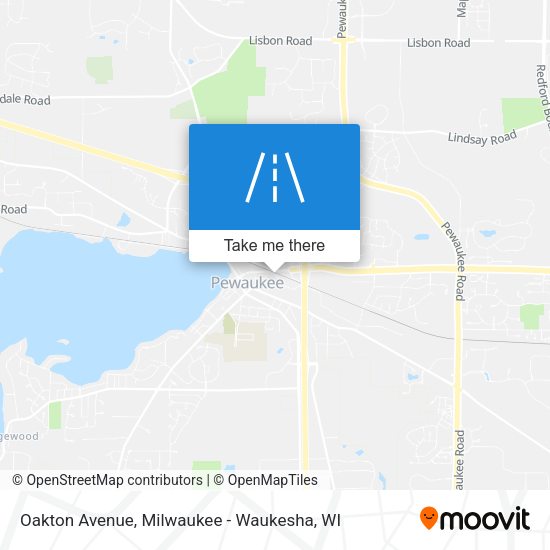 Oakton Avenue map