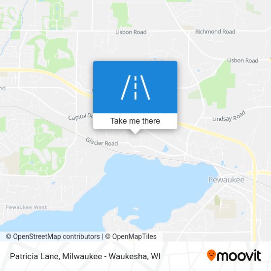 Patricia Lane map