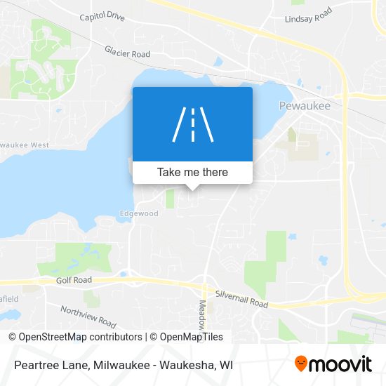 Peartree Lane map
