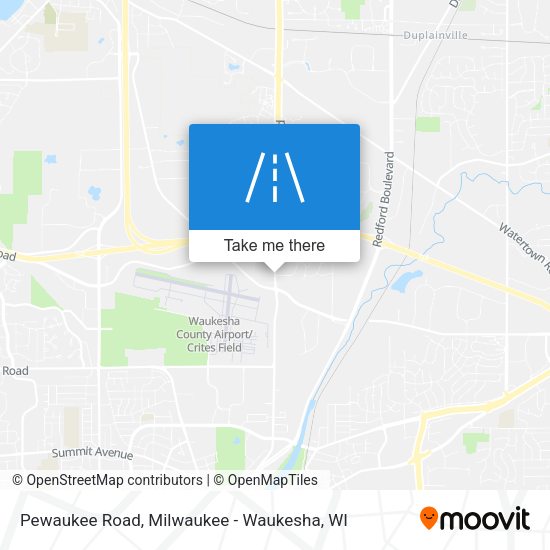 Mapa de Pewaukee Road
